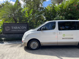 Transportation to Tabacon Resort